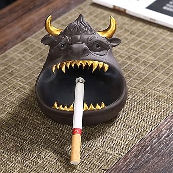 虫歯の灰皿　歯型 オブジェ 陶器　歯アッシュトレイ置物アクセサリートレイ 虫歯の灰皿 歯型 オブジェ 陶器 歯アッシュトレイ置物